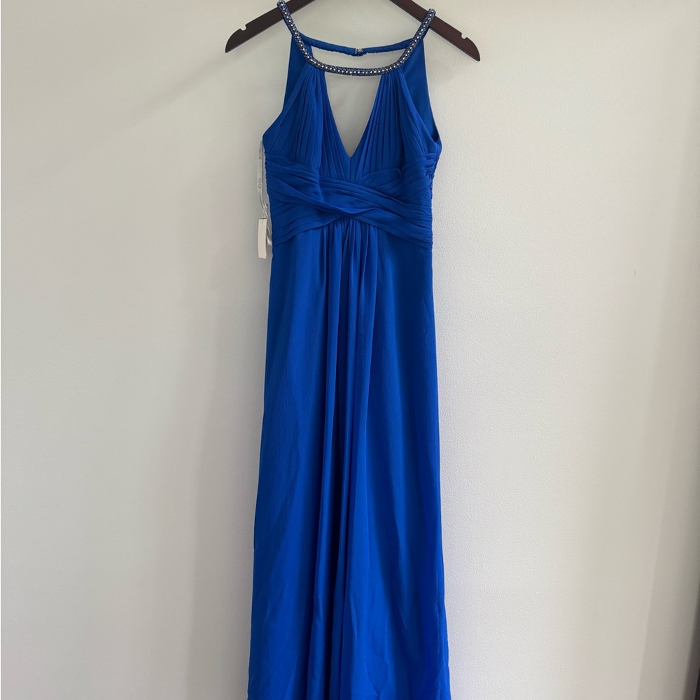 Jenny Packham Royal Blue Maxi Dress